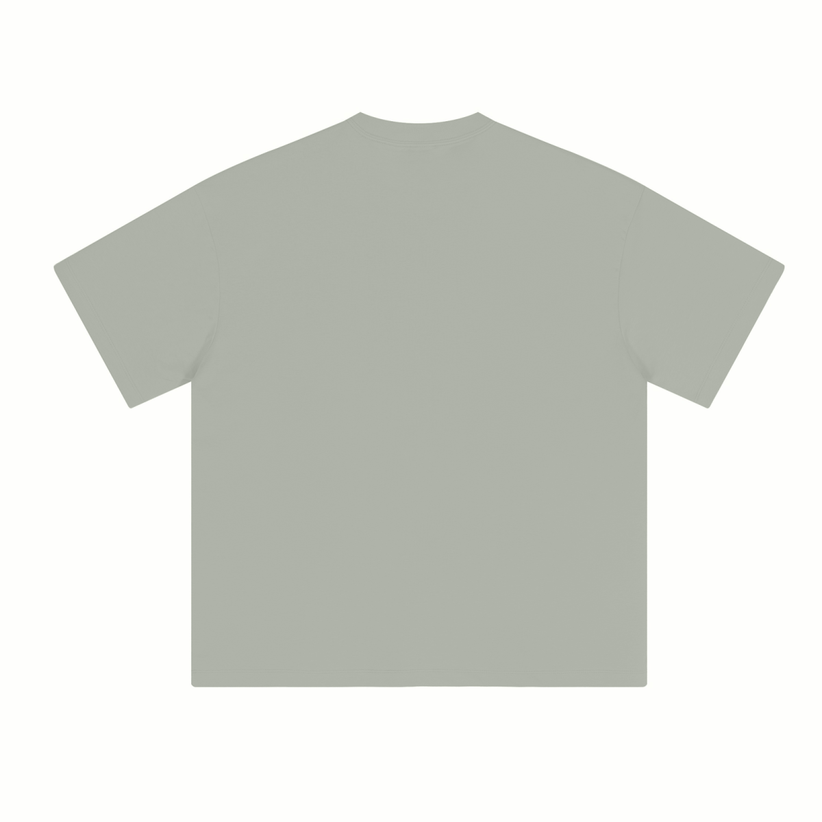 230GSM Unisex Cool-Touch Sorona Fabric Basic Crew Neck T-shirt Gray