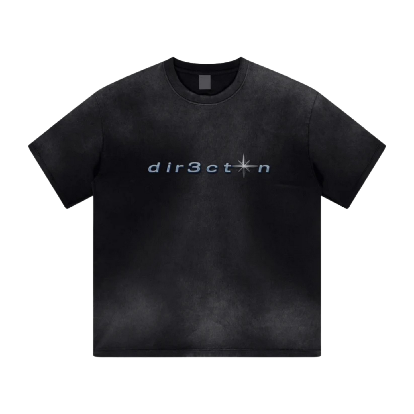 "dir3ction" Water Washed Starry Tee