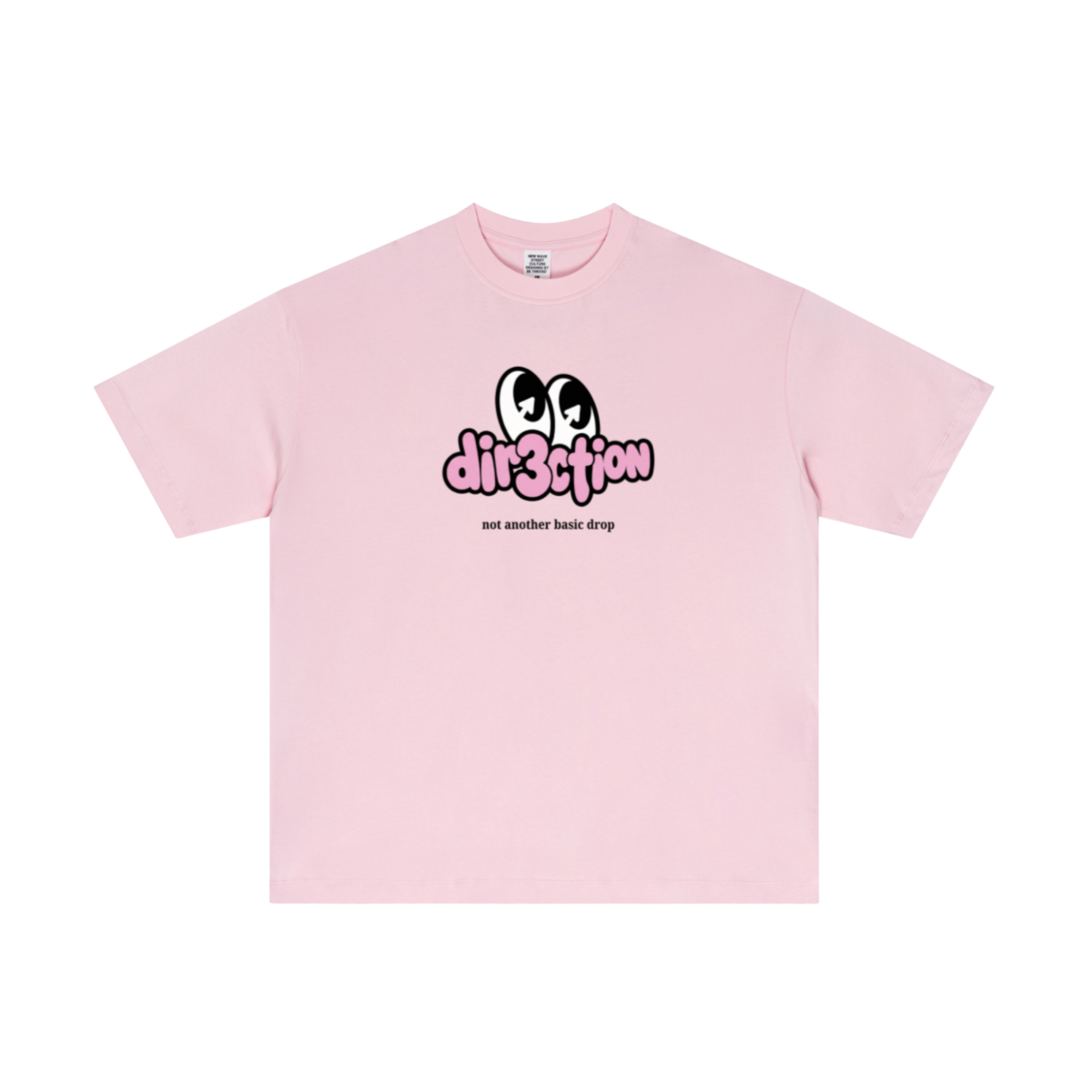 "dir3ction" Side-Eye Drop Tee