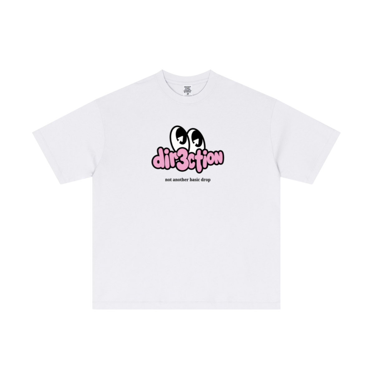 "dir3ction" Side-Eye Drop Tee