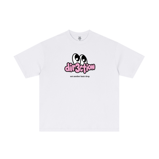 "dir3ction" Side-Eye Drop Tee