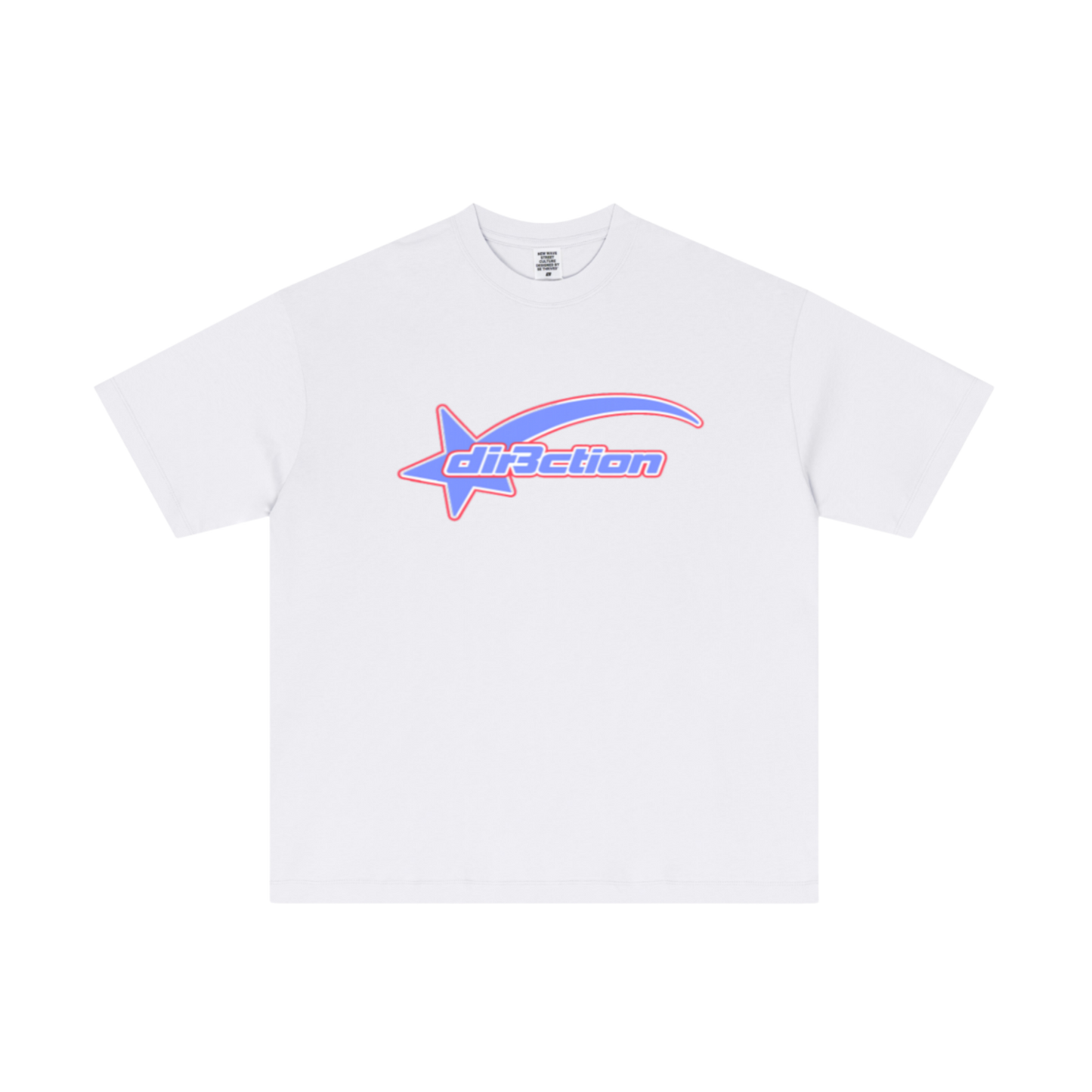 "dir3ction" Modernized Y2K Tee