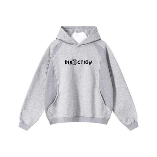 "dir3ction" Simplistic Moonlight Design Hoodie