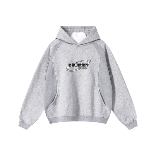 "dir3ction" Comfortable Y2K Hoodie Moonlit Design