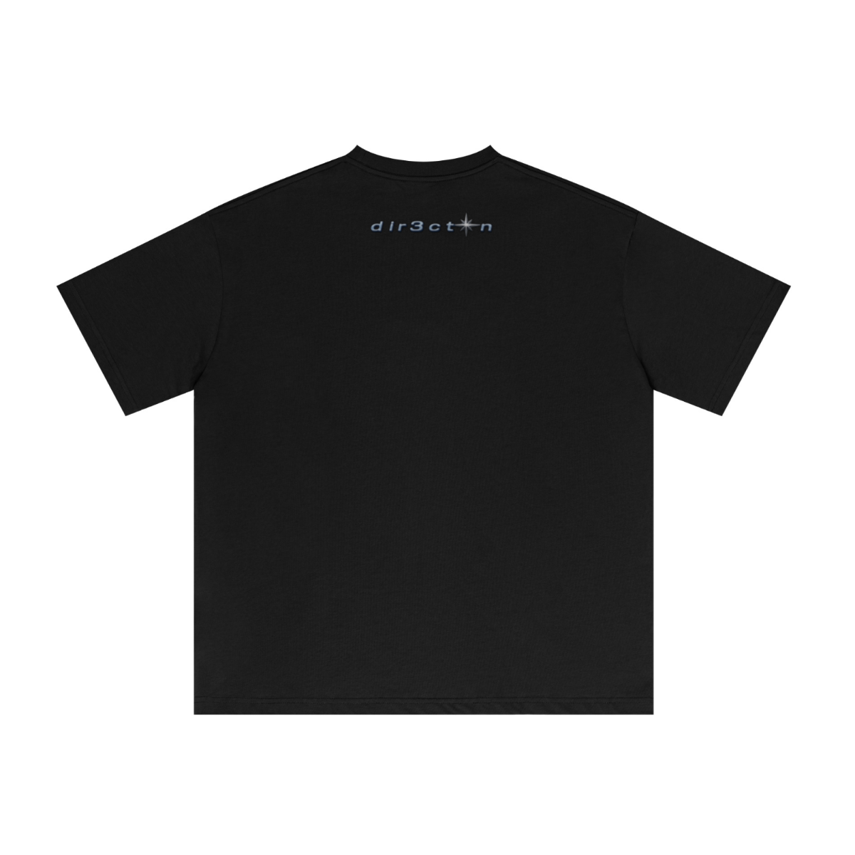 235GSM Men's cool-touch Crew Neck T-shirt Black