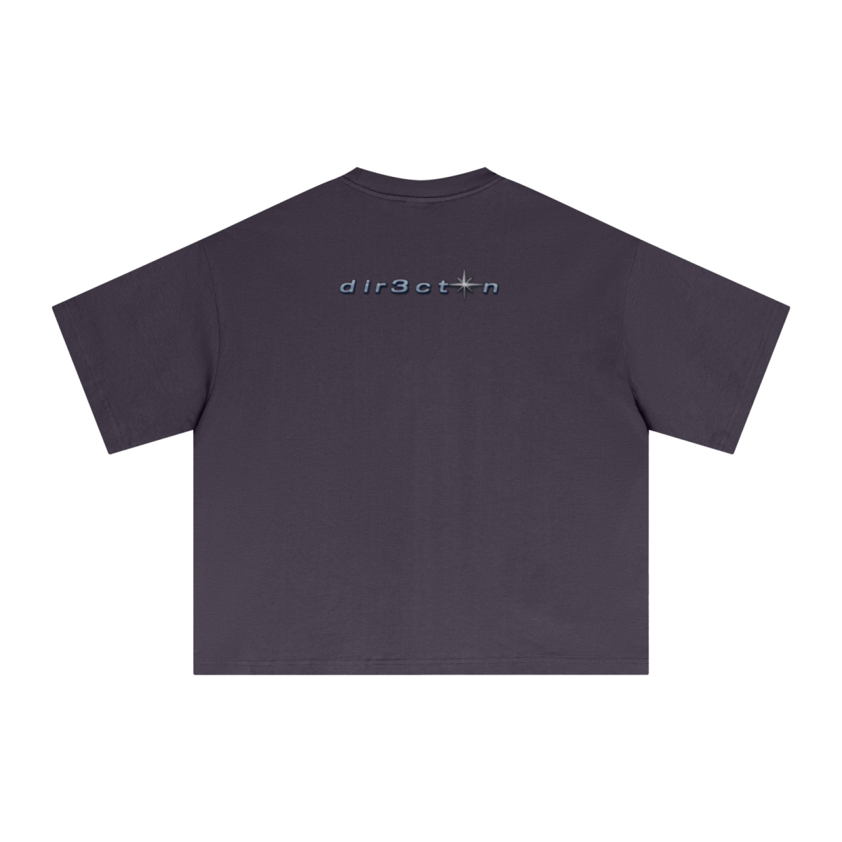240GSM Men’s Ice-Feel Sorona Boxy-Fit Solid-Color Loose T-shirt Raspberry Purple