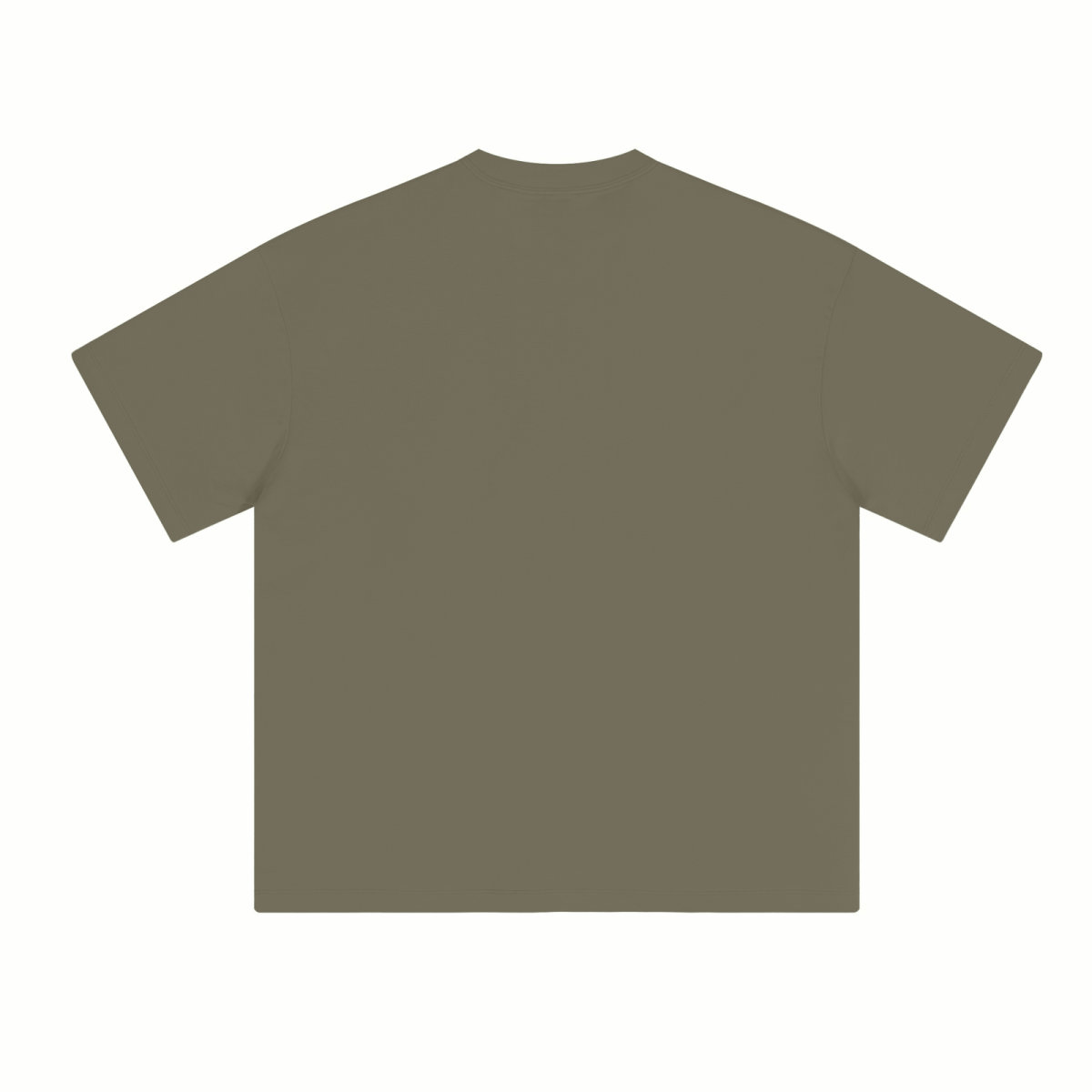 230GSM Unisex Cool-Touch Sorona Fabric Basic Crew Neck T-shirt Coffee Brown