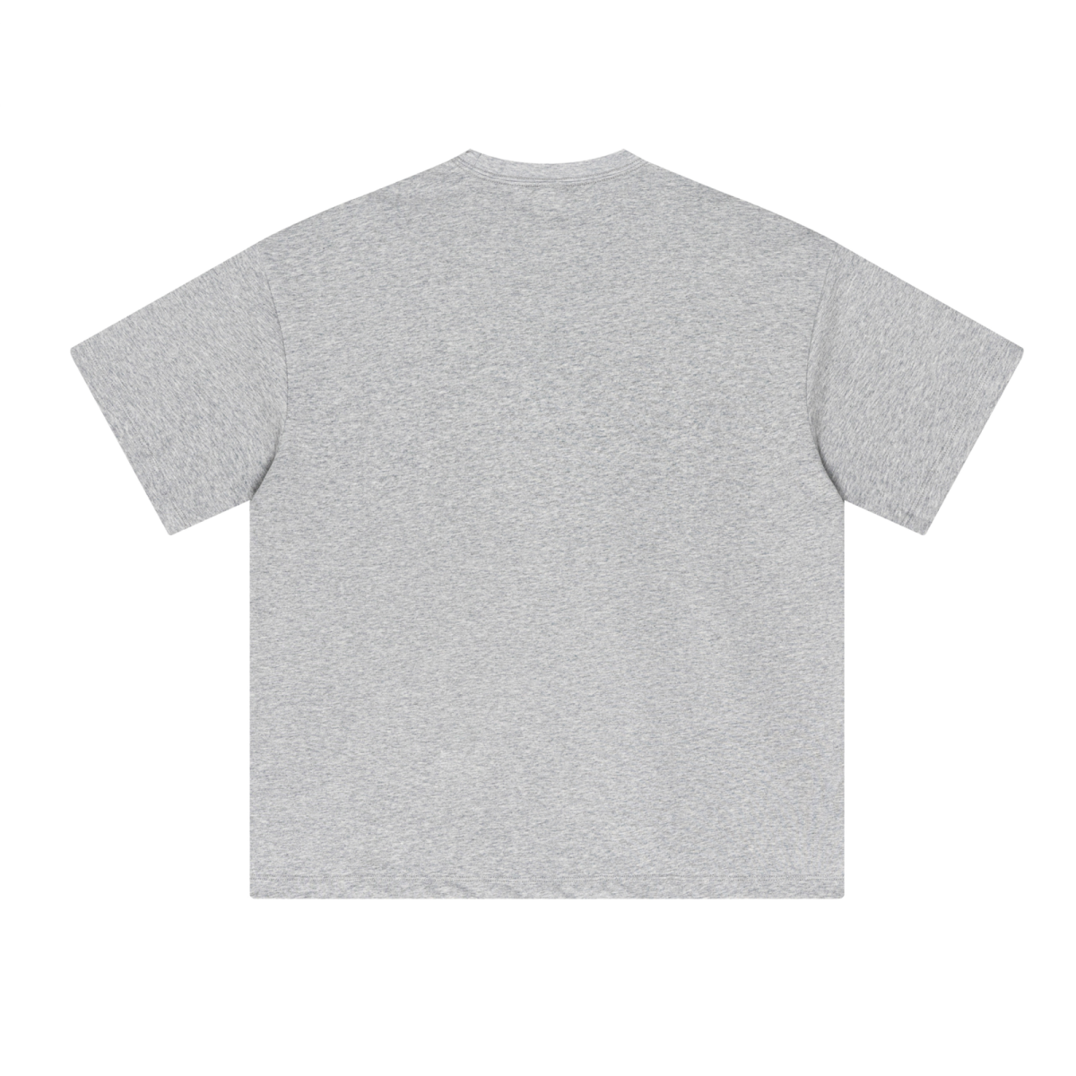 230GSM Unisex Cool-Touch Sorona Fabric Basic Crew Neck T-shirt Heather Gray