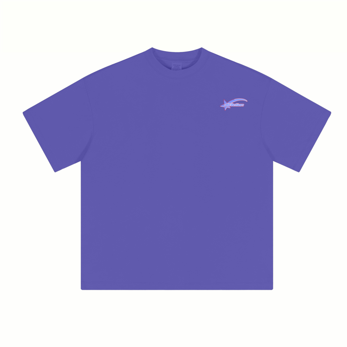 230GSM Unisex Cool-Touch Sorona Fabric Basic Crew Neck T-shirt Royal Blue