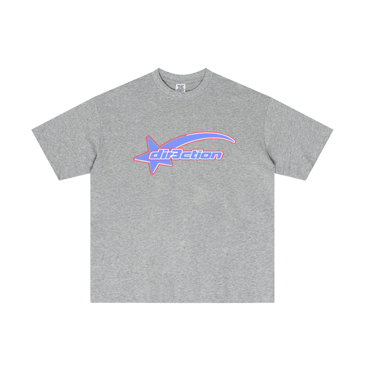 180GSM Men's Lightweight T-shirt LIght gray