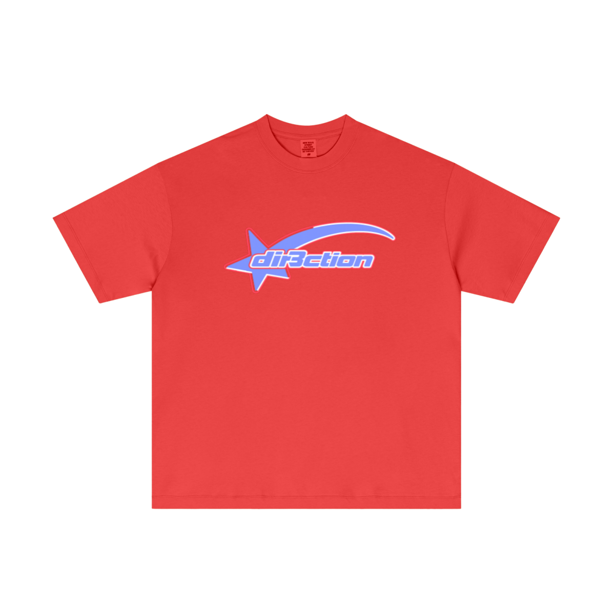 180GSM Men's Lightweight T-shirt Red