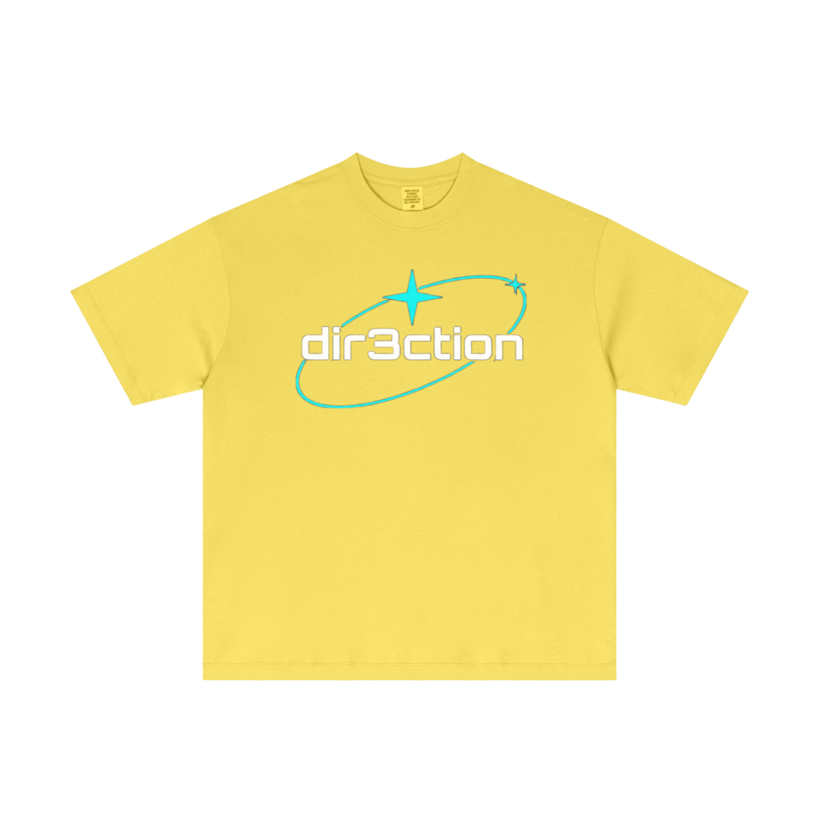 180GSM Men's Lightweight T-shirt Yellow