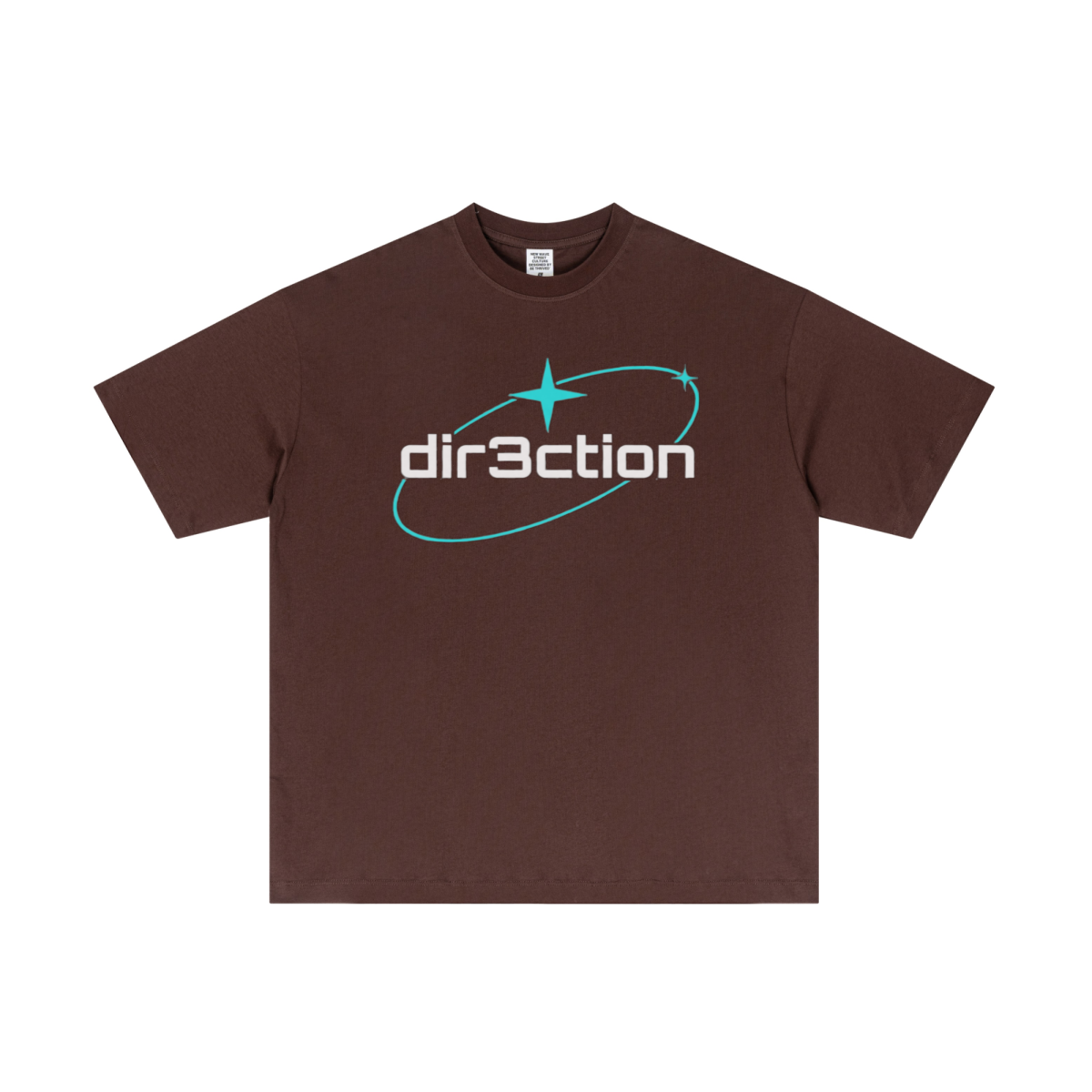 180GSM Men's Lightweight T-shirt Dark brown