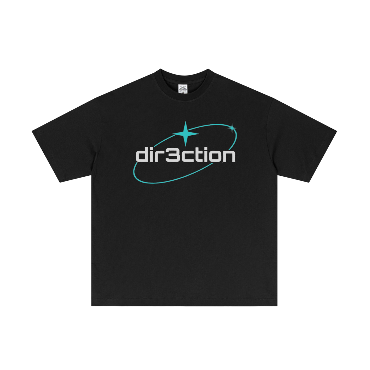 180GSM Men's Lightweight T-shirt Black