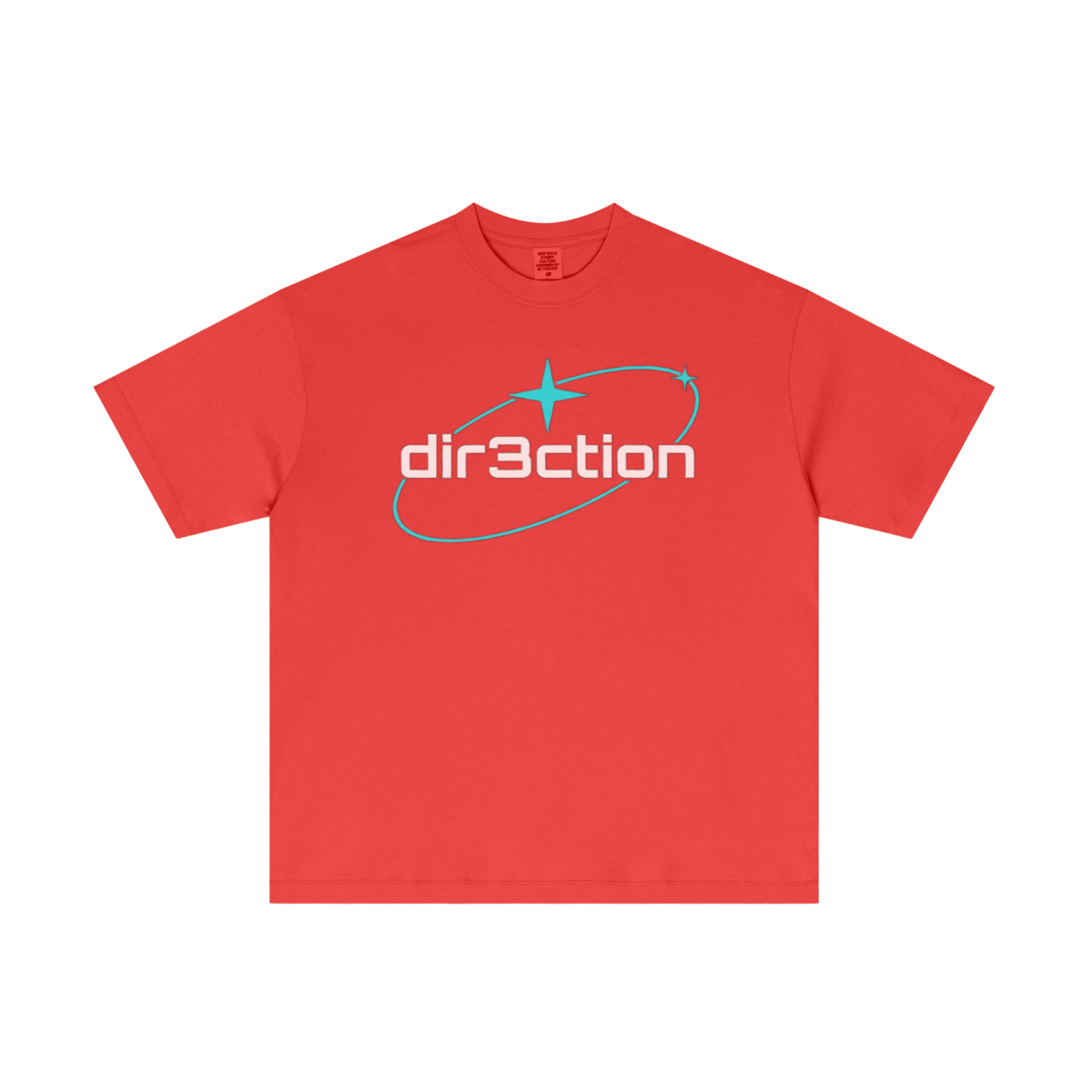 180GSM Men's Lightweight T-shirt Red