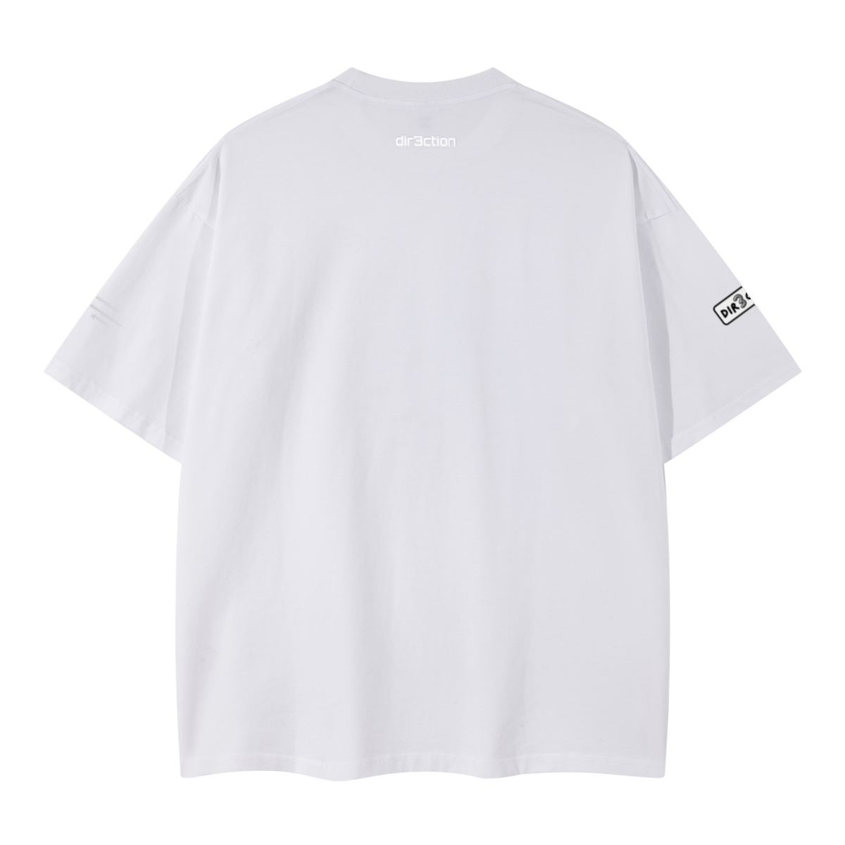 260GSM Unisex Earth-Tone Fog Heavyweight T-shirt White