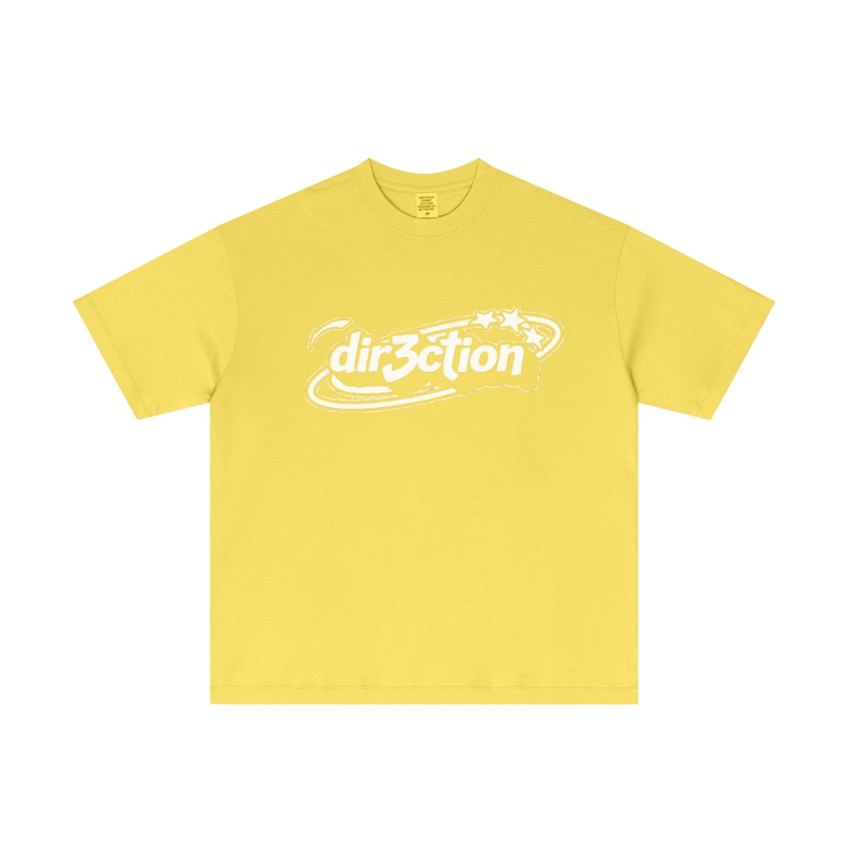 180GSM Men's Lightweight T-shirt Yellow