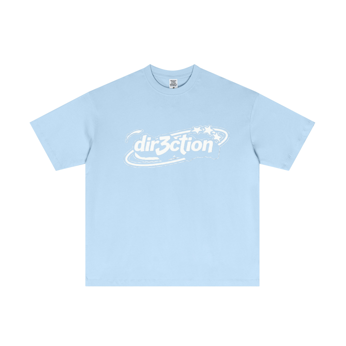 180GSM Men's Lightweight T-shirt Light blue