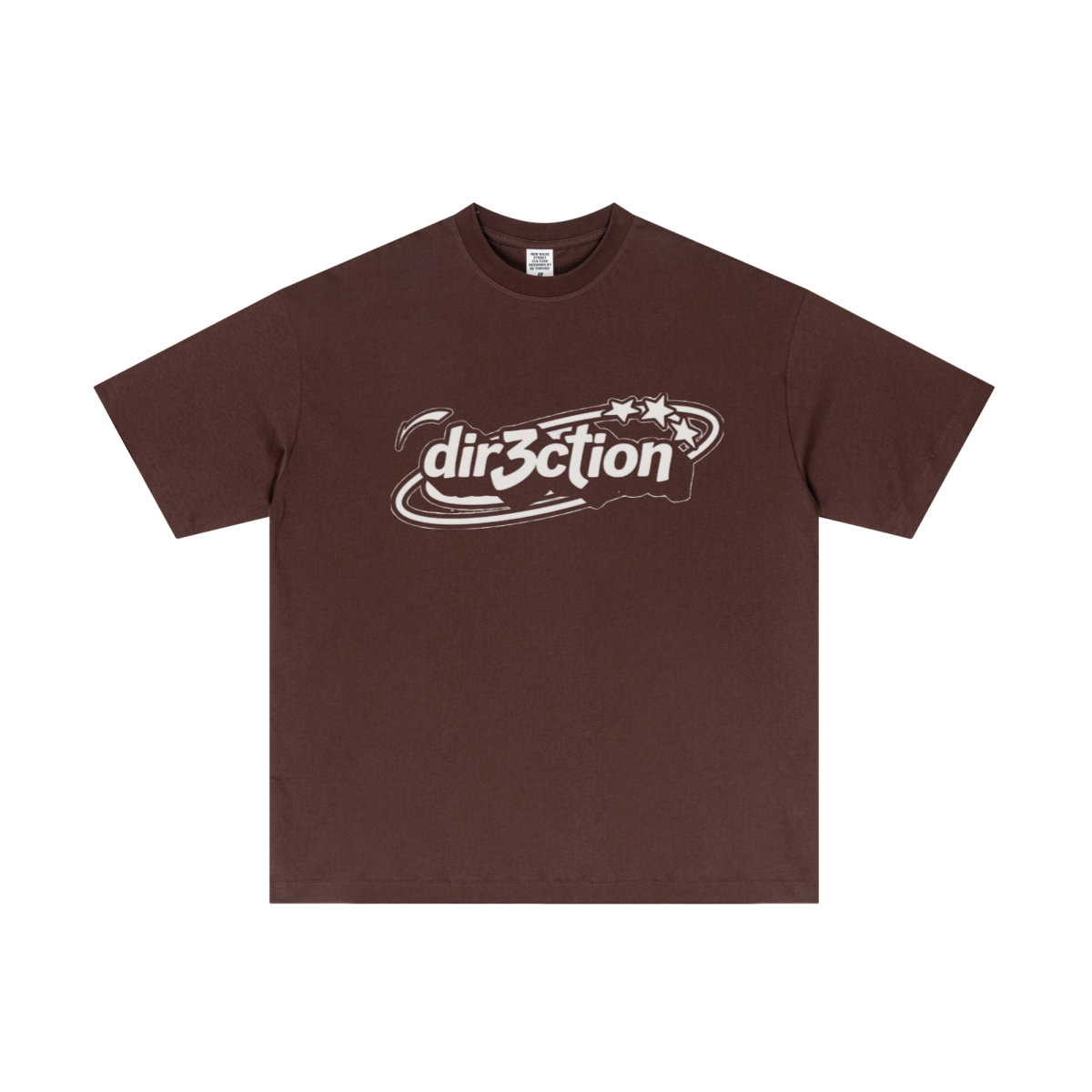 180GSM Men's Lightweight T-shirt Dark brown