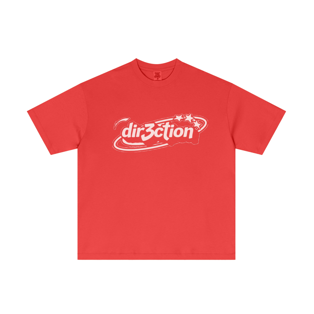 180GSM Men's Lightweight T-shirt Red