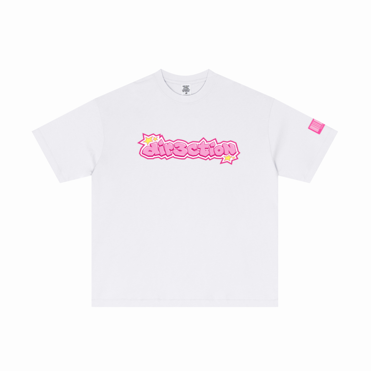 180GSM Women's Low-Shrink Skin-Friendly Lightweight T-shirt White