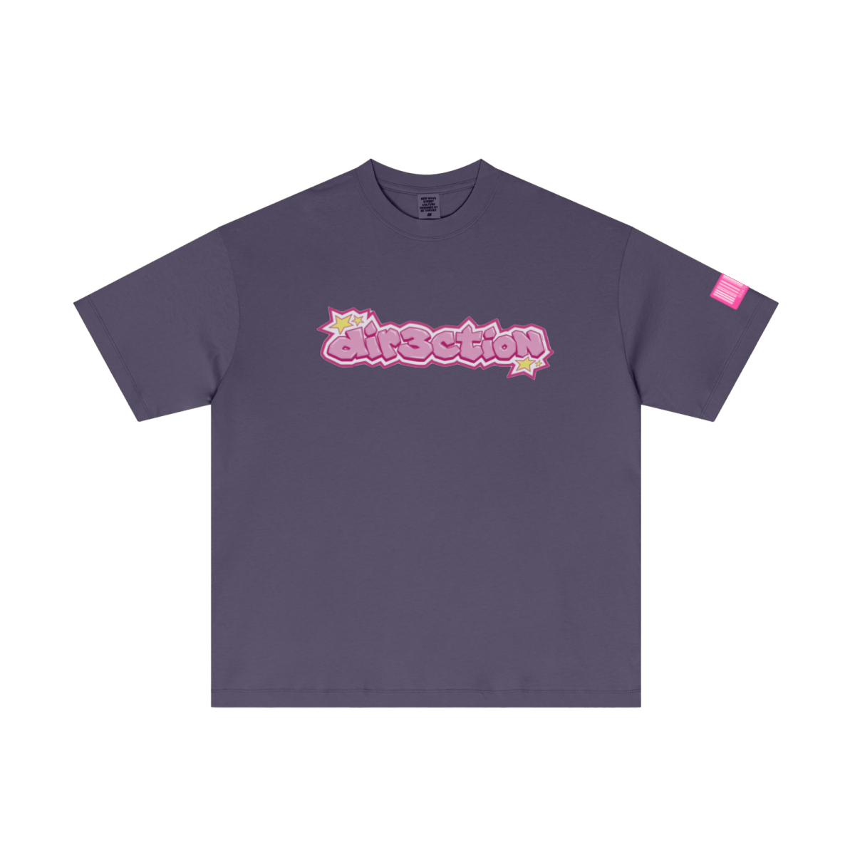 180GSM Women's Low-Shrink Skin-Friendly Lightweight T-shirt Purple