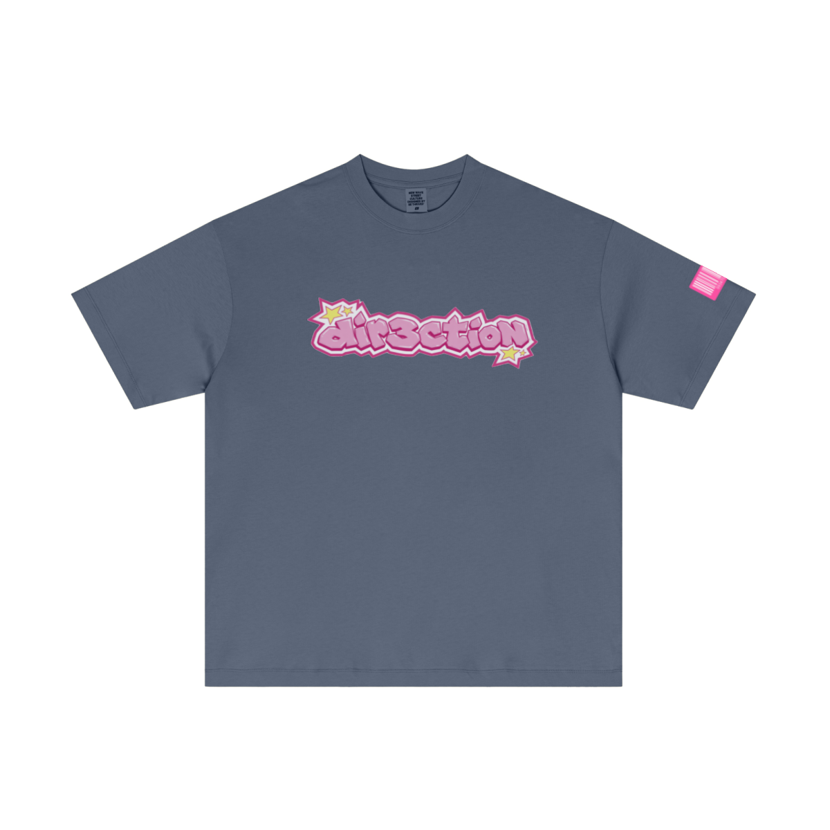 180GSM Women's Low-Shrink Skin-Friendly Lightweight T-shirt Navy blue