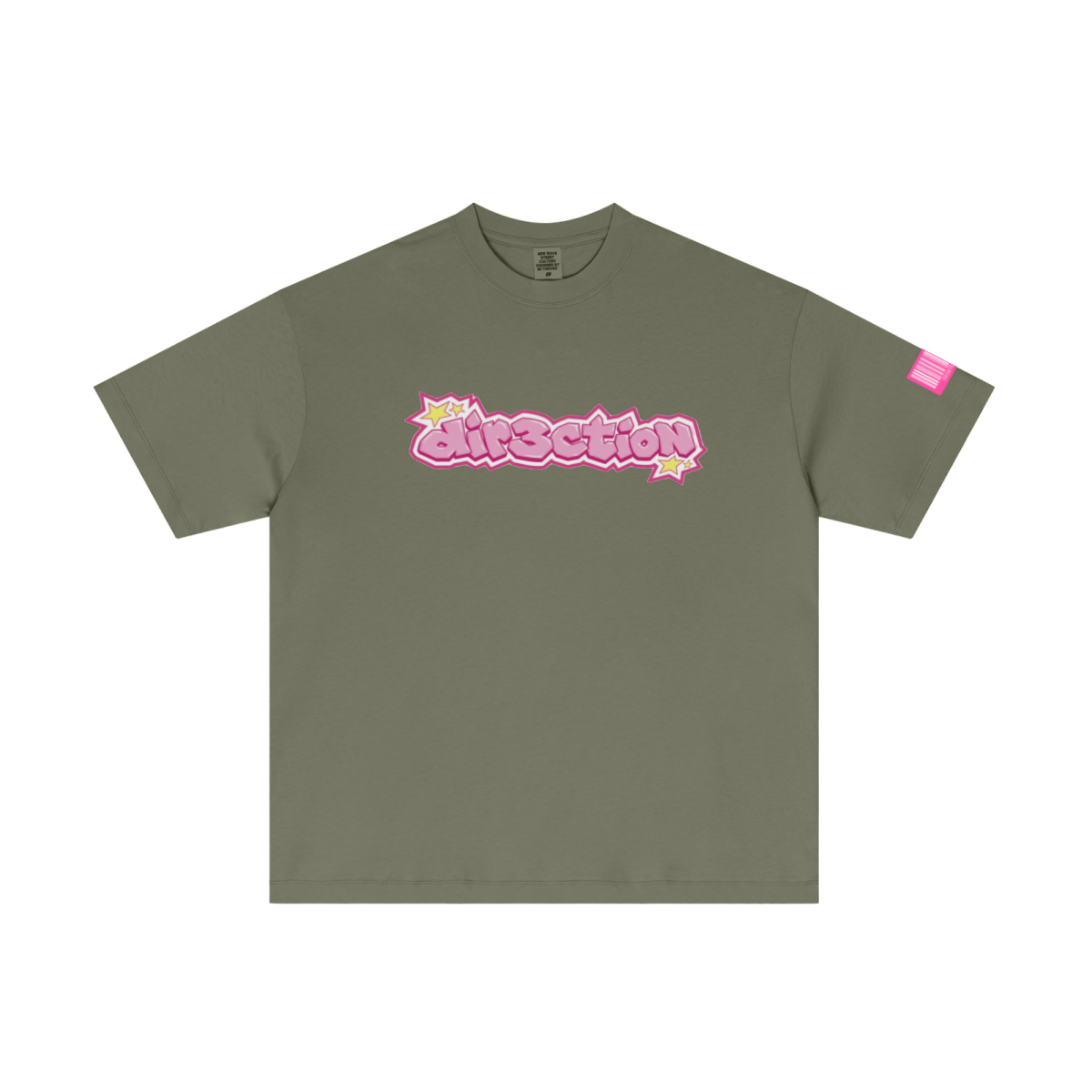 180GSM Women's Low-Shrink Skin-Friendly Lightweight T-shirt Green