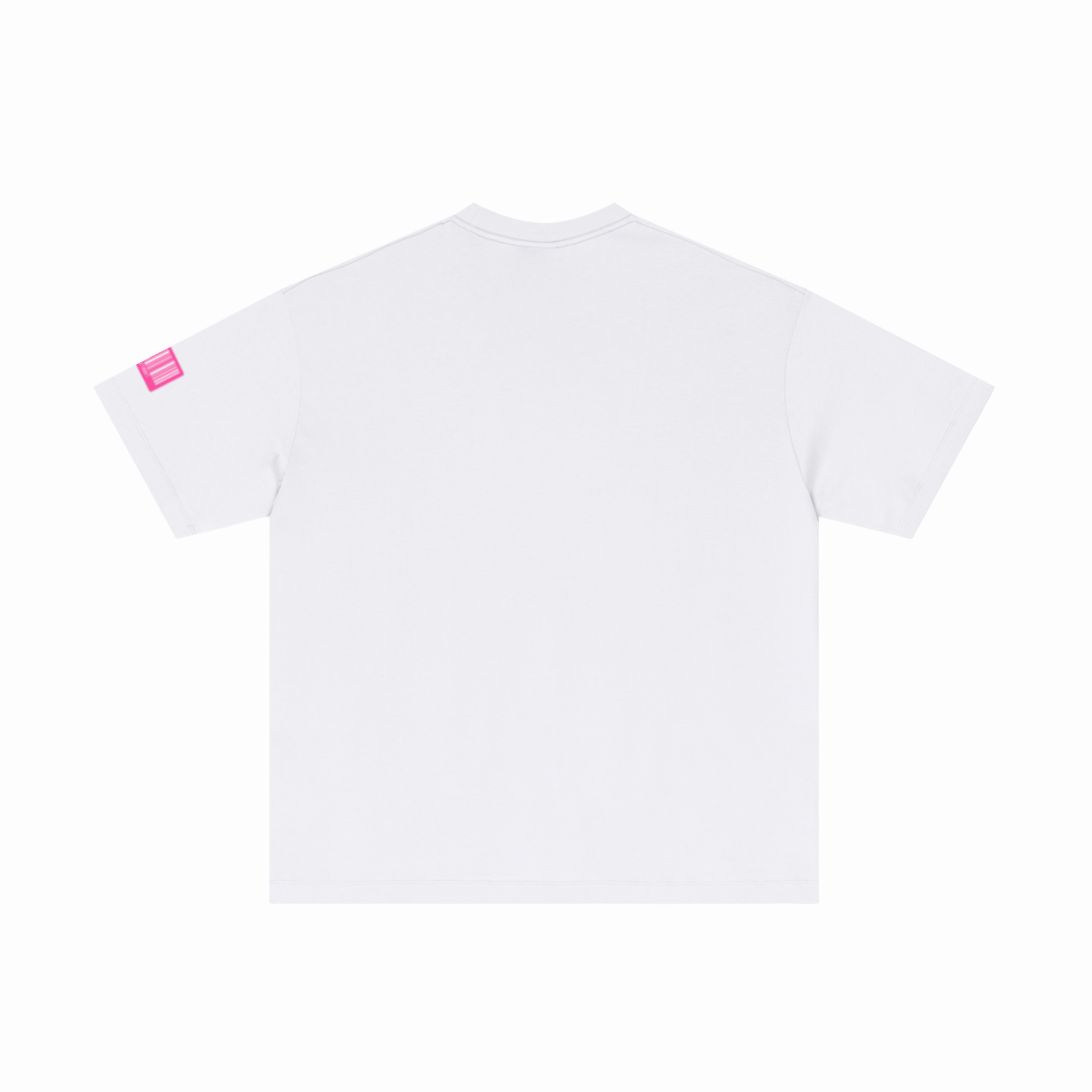 180GSM Women's Low-Shrink Skin-Friendly Lightweight T-shirt White