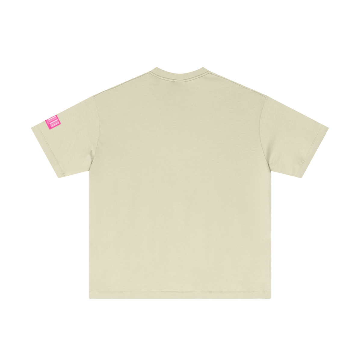 180GSM Women's Low-Shrink Skin-Friendly Lightweight T-shirt Beige