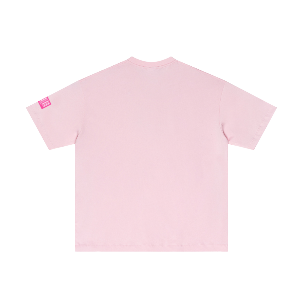 180GSM Women's Low-Shrink Skin-Friendly Lightweight T-shirt  Light pink