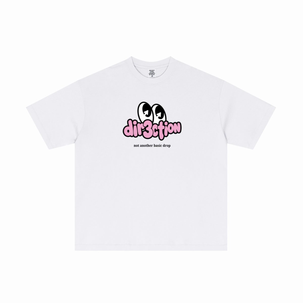 180GSM Women's Low-Shrink Skin-Friendly Lightweight T-shirt White