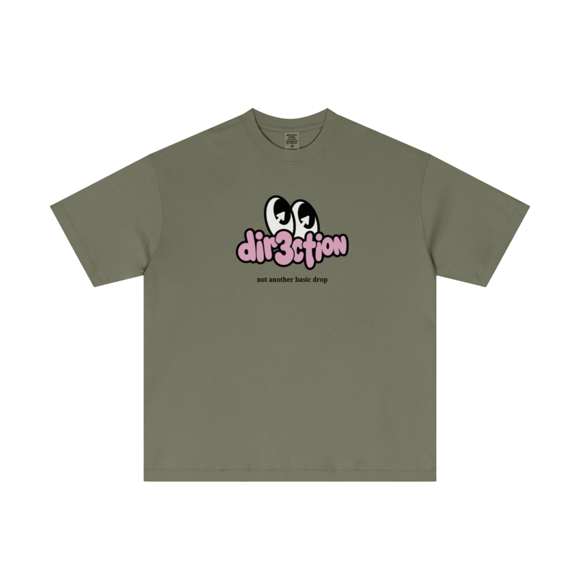 180GSM Women's Low-Shrink Skin-Friendly Lightweight T-shirt Green
